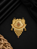 traditional gram gold plated mangalsutra pendant
