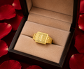 Men's Micro Gold Plated | Long Lasting Daily Wear Ring for Men - Moonlight Jewellery