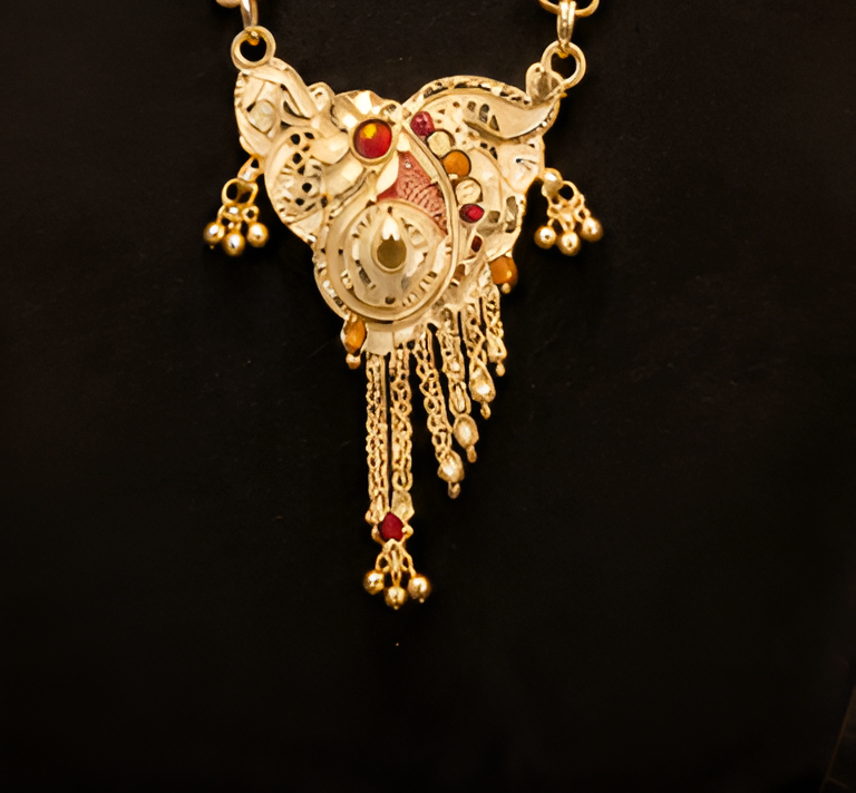 traditional 1 gram mangalsutra pendal with chain